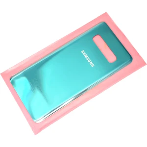 Samsung Galaxy S10 PLUS Arka Pil Batarya Kapağı (CAM) YEŞİL