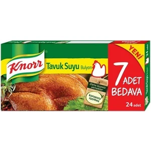 Tavuk Suyu Bulyon (24 Adet)