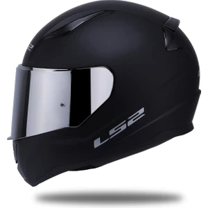 Ls2 Rapıd 2 Mat Siyah Fullface Motosiklet Kaskı Gri Camlı