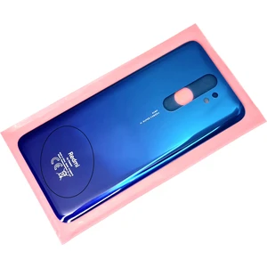 Redmi Note 8 Pro Arka Pil Batarya Kapağı (C.c Logolu Cam) Mavi