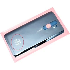 Xiaomi Redmi NOTE 8 PRO Arka Pil Batarya Kapağı (C.C Logolu CAM) SİYAH