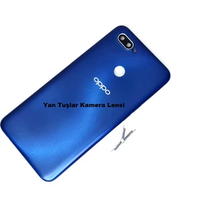 Oppo A12 Kasa Arka Pil Batarya Kapağı MAVİ