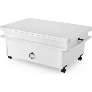 Italyan Kademeli Akıllı Tekerlekli Çekmeceli Sihirli Orta Sehpa