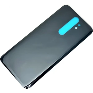 Redmi Note 8 Pro Arka Pil Batarya Kapağı (Cam) Siyah