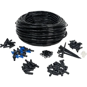 Mgf Plast 400MT. /16MM. Hazır Delikli (Cm. Seçenekli) Damlama Sulama Bahçe Hazır Seti