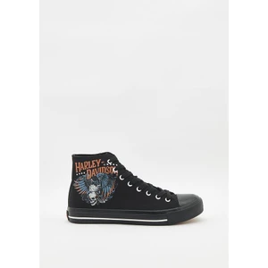 Harley Davidson 023M100359 Phoenix Black Erkek Sneaker