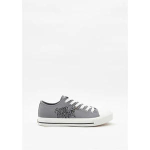 Harley Davidson 023M100354 Pomona Grey Erkek Sneaker