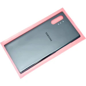 Samsung Galaxy NOTE 10 PLUS Arka Pil Batarya Kapağı (CAM) SİYAH