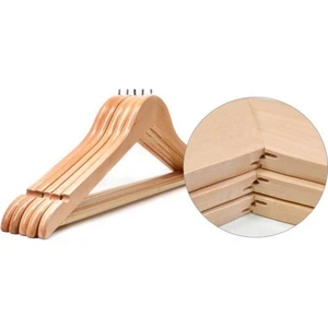 Otel Askısı Elbise Askısı 40 Adet 44 cm Ahşap