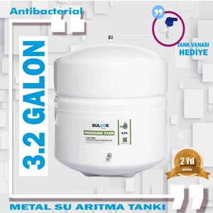 Su Arıtma Cihazı 12 Lt 3 2 Galon Çelik Su Arıtma Deposu Tankı