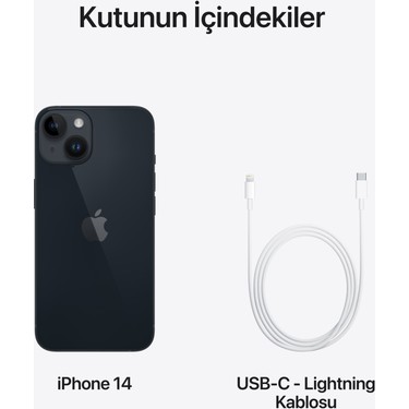 iPhone 14 256 GB Siyah Fiyatı, Taksit Seçenekleri ile Satın Al