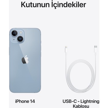 iPhone 14 256 GB Mavi Fiyatı, Taksit Seçenekleri ile Satın Al
