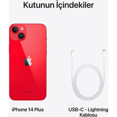 iPhone 14 Plus 128 GB Kırmızı Fiyatı - Taksit Seçenekleri