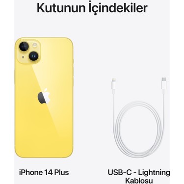 iPhone 14 Plus 128 GB Sarı Fiyatı - Taksit Seçenekleri