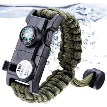 Bosile Paracord Hayatta Kalma Kamp