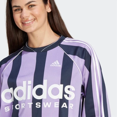 Adidas purple long store sleeve