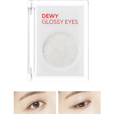 MISSHA Parlak  ve Işıltılı Görünüm Sunan Göz Farı M Dewy Glossy Eyes (White