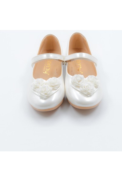 Gala Önü Çiçekli Ayakkabı