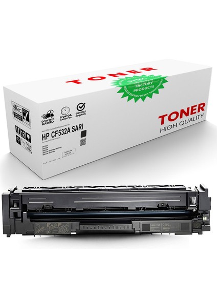 Hp CF532A Sarı Muadil Toner /WB/205A/M180/M180N/M181/M181FW