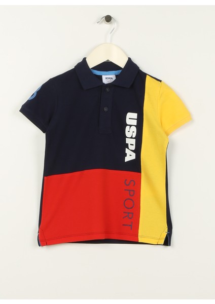 Baskılı Lacivert Erkek Çocuk T-Shirt T-Segankids