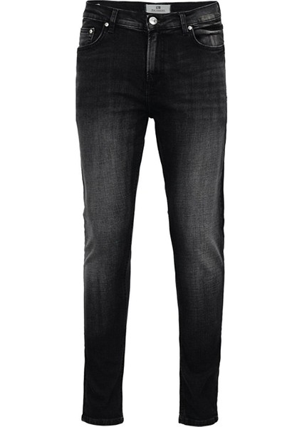 Erkek Smarty Y Dar Paça Orta Bel Jean Pantolon