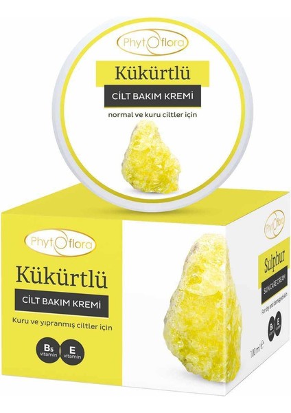 Kükürtlü Cilt Bakım Kremi 100 ml