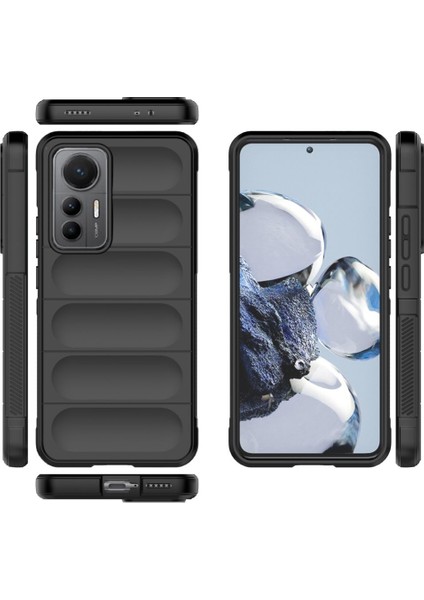 Kılıfshop Xiaomi Mi 12 Lite Kılıf Optimum Silikon Içi Kadife