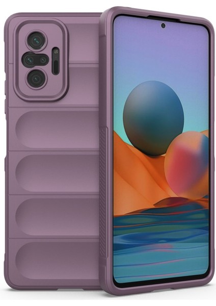 Kılıfshop Xiaomi Redmi Note 10 Pro Kılıf Optimum Silikon Içi Kadife