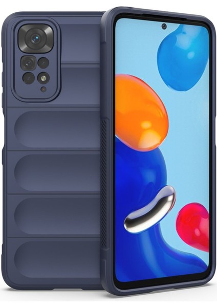 Kılıfshop Xiaomi Redmi Note 11 Kılıf Optimum Silikon Içi Kadife + Ekran Koruyucu