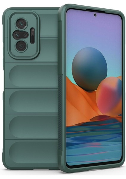 Kılıfshop Xiaomi Redmi Note 10 Pro Kılıf Optimum Silikon Içi Kadife