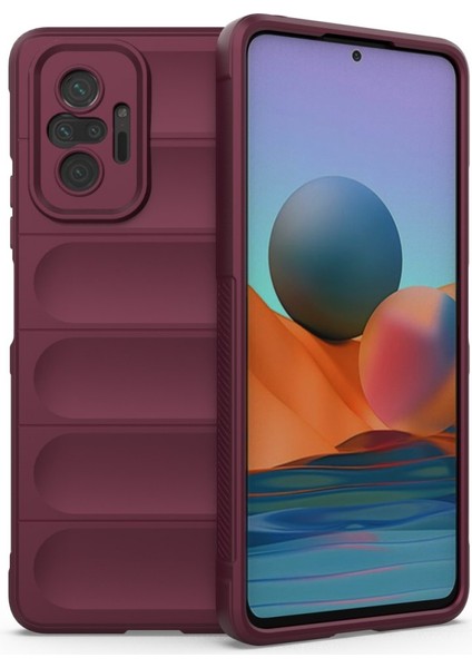 Kılıfshop Xiaomi Redmi Note 10 Pro Kılıf Optimum Silikon Içi Kadife + Ekran Koruyucu