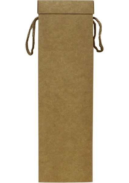 Kraft Şişe Kutusu Saplı 10X10X38