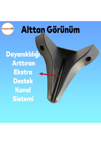 Endülüs Mobilya Kanepe Sehpa Tv Ünitesi Baza Koltuk Ayağı Siyah Renk 15 Cm Ayakları indirimleri