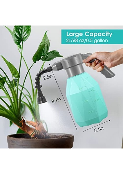 Elektrikli Sprey Şişesi Bitki Mister 2l Otomatik Sulama Şarj Edilebilir Püskürtücü Ayarlanabilir Emzik Bahçe Gübreleme Temizleme (Yurt Dışından) fırsatları
