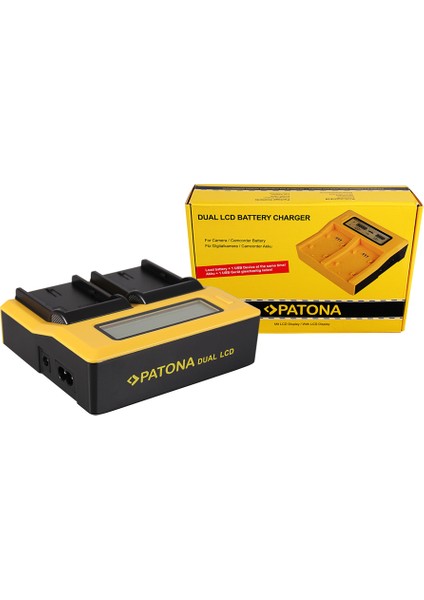 Ikili LCD Ekranlı USB Şarj Aleti Canon Lp-E6 Için fırsatları