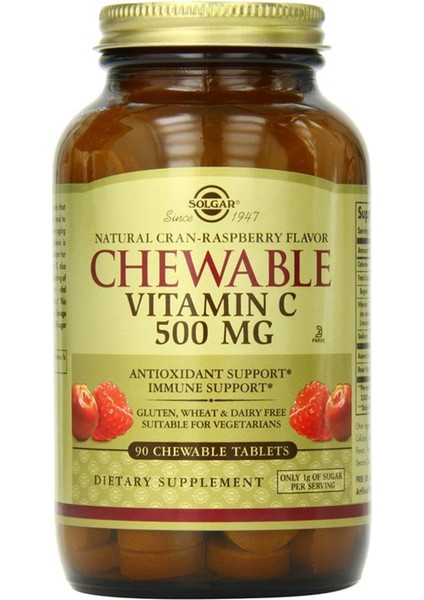 Chewable Vitamin C 500 Mg 90 Tablet