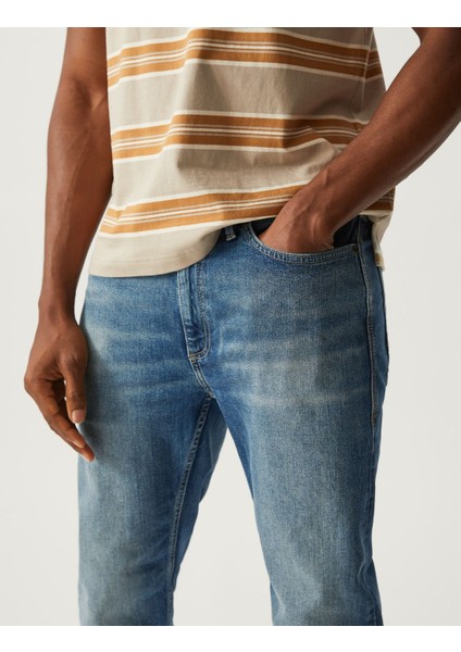 Straight Fit Jean Pantolon