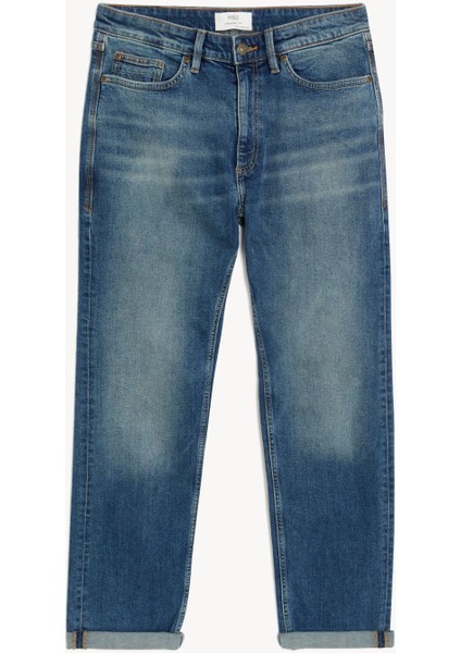 Straight Fit Jean Pantolon