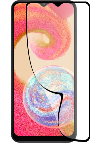 Caseart Samsung Galaxy A04E Tam Kaplayan Fiber Nano Ekran Koruyucu Cam