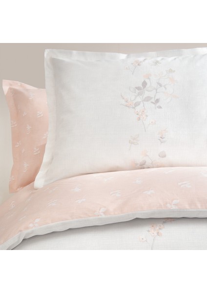 Bedding Ember Çift Kişilik Ranforce Nevresim Takımı - Pudra