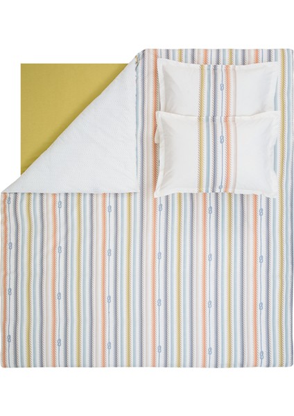 Bedding Benito Çift Kişilik Ranforce Nevresim Takımı - Yağ Yeşili