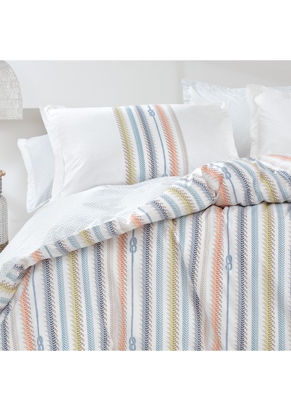 Bedding Benito Tek Kişilik Ranforce Nevresim Takımı - Yağ Yeşili