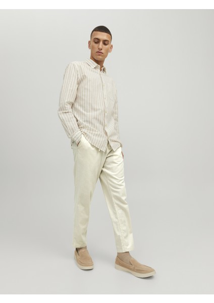 Keten Chino Pantolon- Ace