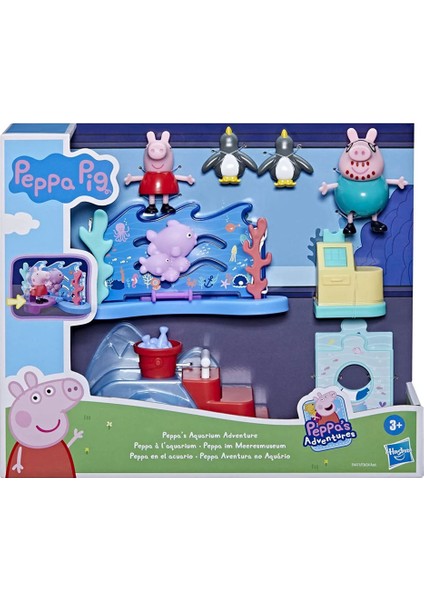 Peppa Pig Günlük Maceralar Oyun Seti Aquarium Adventure F3634