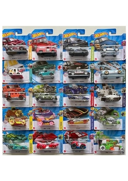 Hot Wheels 20'li Başlangıç Seti - Yirmili Farklı Model Araba