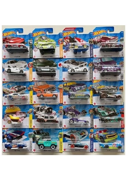Hot Wheels 20'li Başlangıç Seti - Yirmili Farklı Model Araba fırsatları