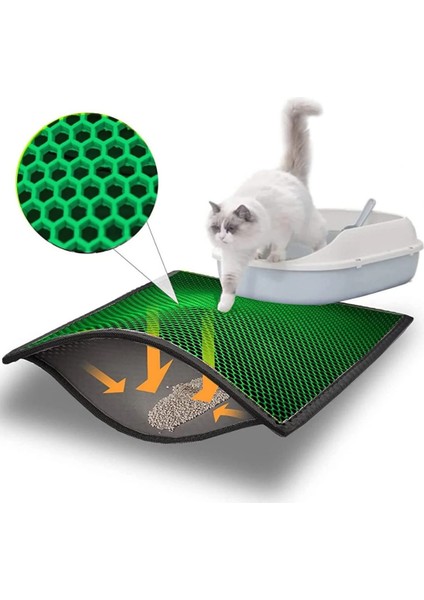 Kedi Kumu Paspası Kedi Tuvalet Önü Elekli Paspas Yıkanabilir Silinebilir modelleri