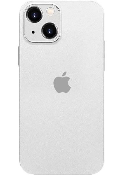 - Apple iPhone 14 Plus - Kılıf 1.Kalite Mat Ultra İnce PP Silikon - Beyaz