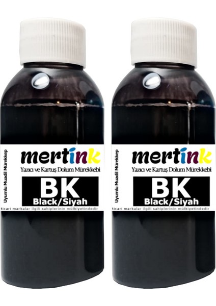 Hp 1000 1010 1050 (301) Kartuş Dolum Seti  2X100ML Siyah Mürekkep