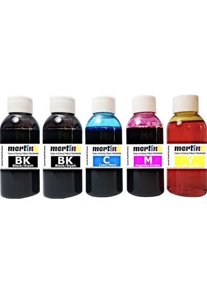 Hp D1558 D1560 D1568 (21 22) Kartuş Dolum Seti 5 Li Set 5X100ML Mürekkep